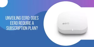 does eero require a subsciption plan